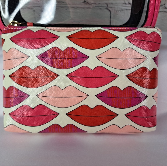 VICTORIA’S SECRET SIGNATURE LOGO NESTING 3-PIECE BAG SET - Picture 5 of 16